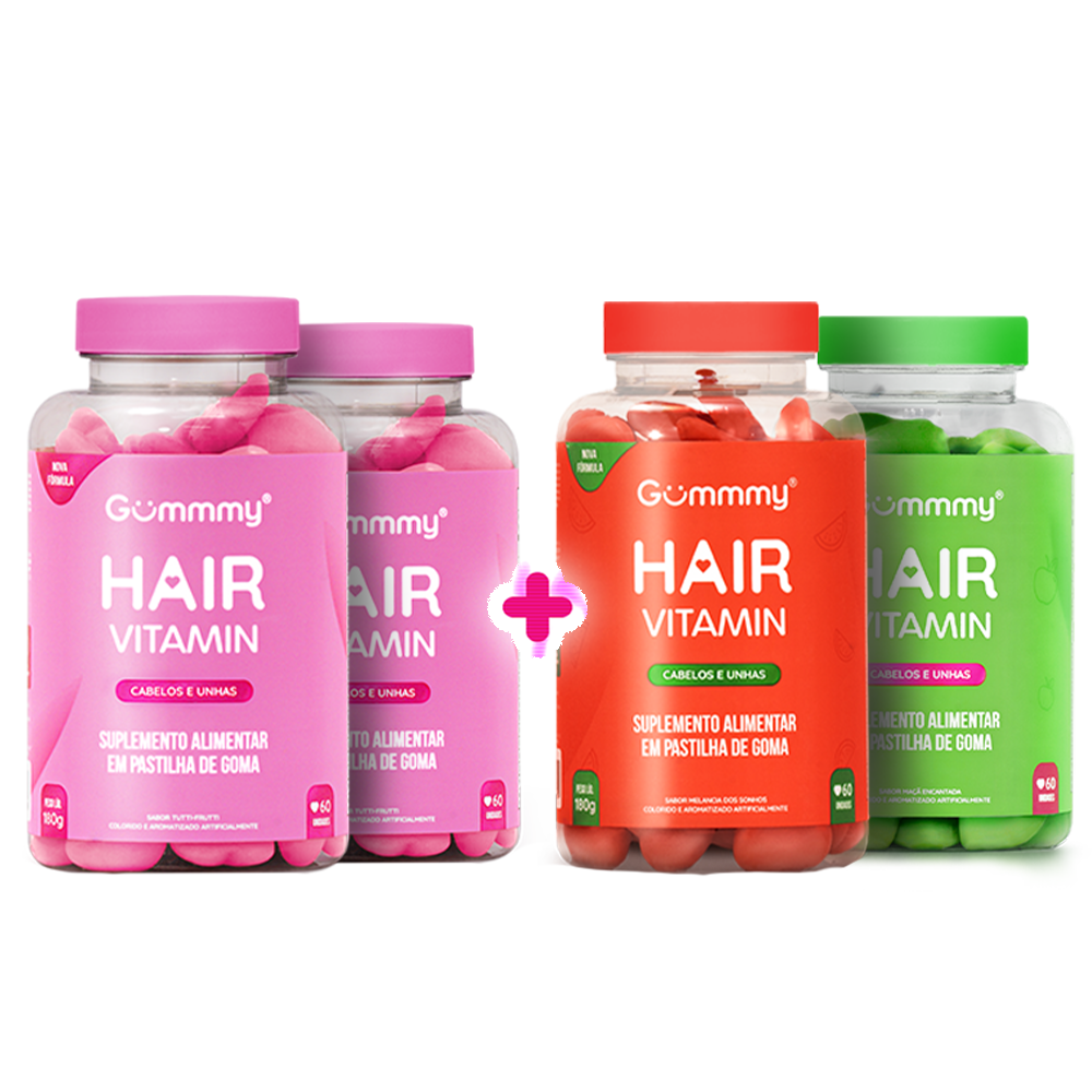 💕 2 Gummy Hair + 2 Pote Extra! 💕